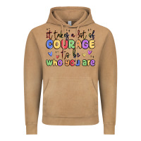 Vintage Camel it takes a lot of courage to be who you are Vintage Hoodie - MaliasSmallBusiness