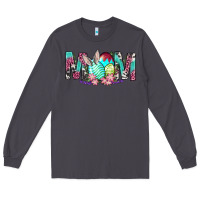 Smoke Western Mom With Easter Long Sleeve Tee - BundleAndBundleShop