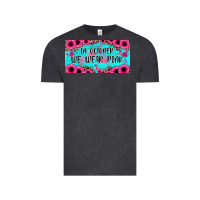 Vintage Black in october we wear pink Vintage Tee - JahusDesignShop