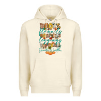Sandshell boots flannels bonfires football Premium Hoodie - CowGirlArtShop