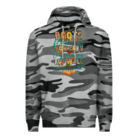 Slate Camo boots flannels bonfires football Premium Hoodie - CowGirlArtShop