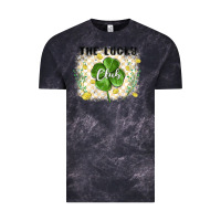 Cloud Black the lucky club Vintage Tee - MaliasSmallBusiness