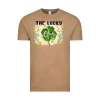 Vintage Coffee the lucky club Vintage Tee - MaliasSmallBusiness