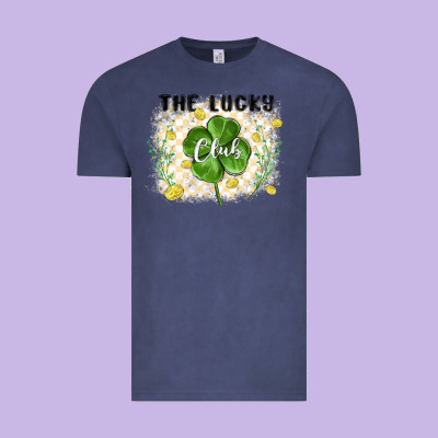 The Lucky Club Vintage Tee Designed By Maliassmallbusiness