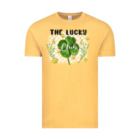 Vintage Mustard the lucky club Vintage Tee - MaliasSmallBusiness