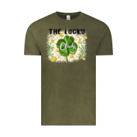 Vintage Olive the lucky club Vintage Tee - MaliasSmallBusiness