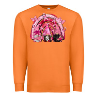 Gnomes Rainbow Breast Cancer Premium Sweatshirt | Teevron