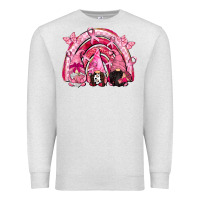 Oatmeal Heather gnomes rainbow breast cancer Premium Sweatshirt - CowGirlArtShop