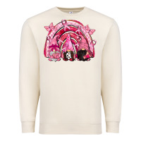 Sandshell gnomes rainbow breast cancer Premium Sweatshirt - CowGirlArtShop