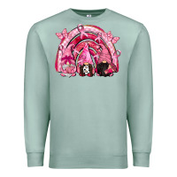 Seafoam gnomes rainbow breast cancer Premium Sweatshirt - CowGirlArtShop