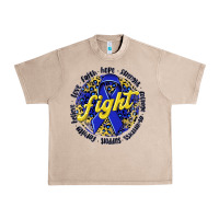French Oak fight colorectal cancer Urban Heavy Tee - NancyCooperArtShop