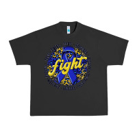 Pigment Black fight colorectal cancer Urban Heavy Tee - NancyCooperArtShop