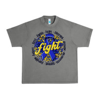 Tornado fight colorectal cancer Urban Heavy Tee - NancyCooperArtShop