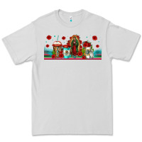 Dove Grey lady of guadalupe coffee cups libbey glass Premium Tee - Jasminsmagicworld