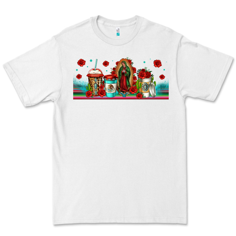Lady Of Guadalupe Coffee Cups Libbey Glass Premium Tee by Jasminsmagicworld | Teevron