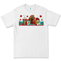 White lady of guadalupe coffee cups libbey glass Premium Tee - Jasminsmagicworld