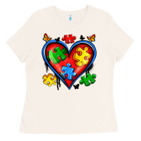 Autism Heart Ladies Tee | Teevron