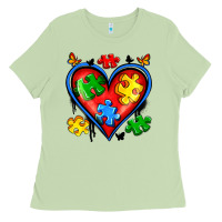 Matcha autism heart Ladies Tee - Artiststas