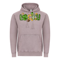 Vintage Zinc lucky st patrick s day Vintage Hoodie - MaliasSmallBusiness