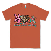 Copper peace love nursing Classic Tee - NancyCooperArtShop