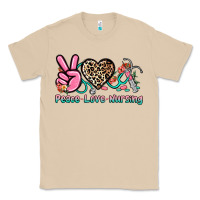 Mushroom peace love nursing Classic Tee - NancyCooperArtShop