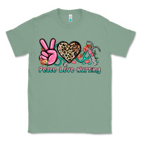 Sage peace love nursing Classic Tee - NancyCooperArtShop
