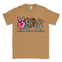 Toasted Coconut peace love nursing Classic Tee - NancyCooperArtShop