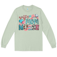 Matcha Wife Mom Nurse Long Sleeve Tee - BundleAndBundleShop