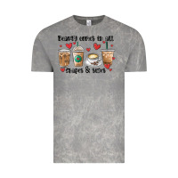 Beauty Comes In All Shapes And Sizes Coffee Vintage Tee | Teevron