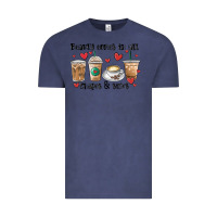 Vintage Denim beauty comes in all shapes and sizes coffee Vintage Tee - MaliasSmallBusiness