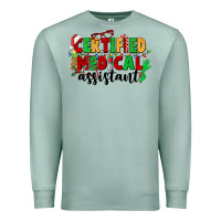 Seafoam certified medical assistant Premium Sweatshirt - CowGirlArtShop
