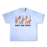 Grape Ice choose your weapon Urban Heavy Tee - MaliasSmallBusiness