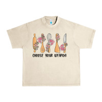 Sandshell choose your weapon Urban Heavy Tee - MaliasSmallBusiness