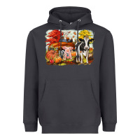 Smoke fall farm animals Heavyweight Hoodie - CowGirlArtShop