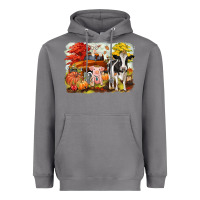 Storm fall farm animals Heavyweight Hoodie - CowGirlArtShop