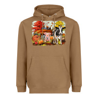 Toasted Coconut fall farm animals Heavyweight Hoodie - CowGirlArtShop