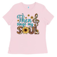Bubblegum Pink then sings my soul Ladies Tee - JahusDesignShop