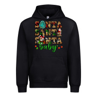 Black santa santa santa baby Urban Hoodie - FaDigitalArtStudio