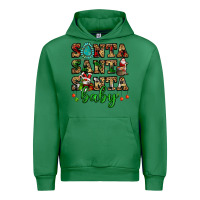 Emerald santa santa santa baby Urban Hoodie - FaDigitalArtStudio