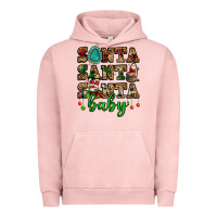 Pigment Salmon santa santa santa baby Urban Hoodie - FaDigitalArtStudio