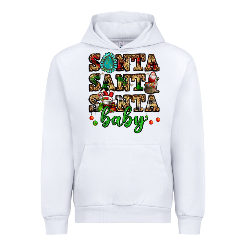 Santa Santa Santa Baby Urban Hoodie by FaDigitalArtStudio | Teevron