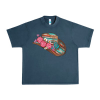 Midnight Navy cowboy hat Urban Heavy Tee - AdoDesignShop