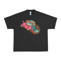 Pigment Black cowboy hat Urban Heavy Tee - AdoDesignShop