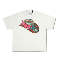 Pistachio cowboy hat Urban Heavy Tee - AdoDesignShop