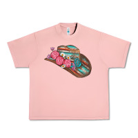 Salmon cowboy hat Urban Heavy Tee - AdoDesignShop