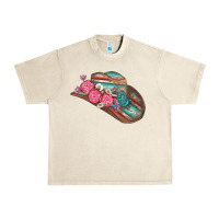 Sandshell cowboy hat Urban Heavy Tee - AdoDesignShop