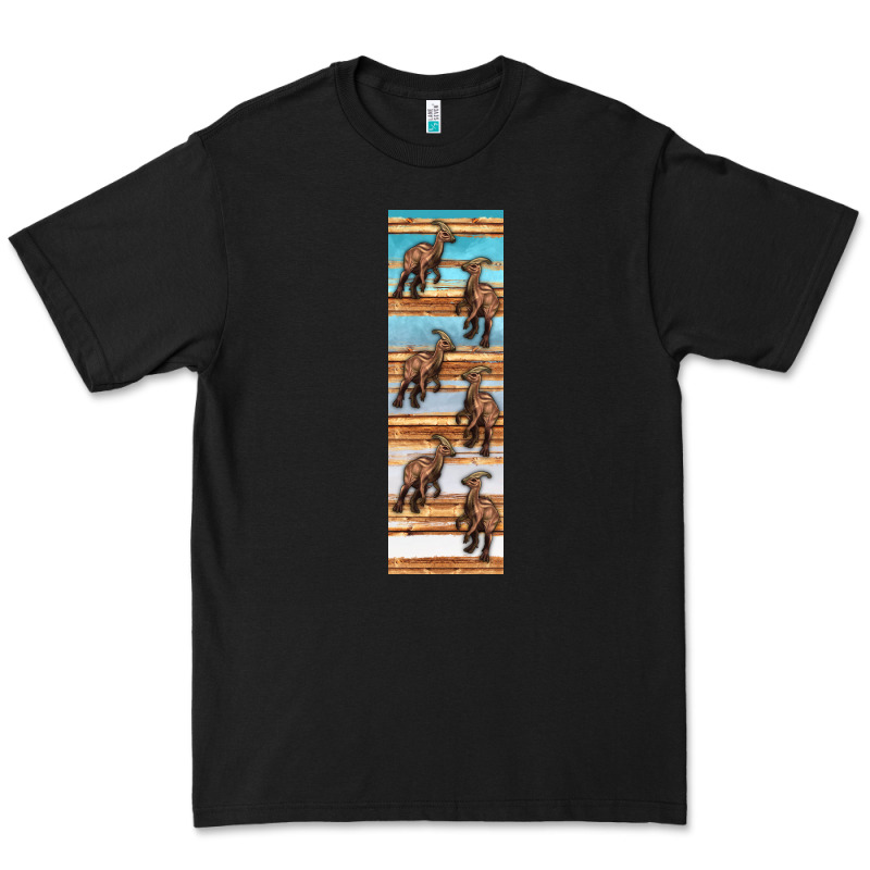 Dinosaur Parasaurolophus Pen Wrap Premium Tee by Artiststas | Teevron
