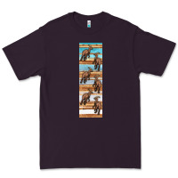 Plum dinosaur parasaurolophus pen wrap Premium Tee - Artiststas