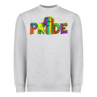 Heather Grey Western Pride Heavyweight Sweatshirt - BundleAndBundleShop