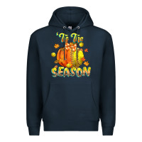 Navy its the season softball Premium Hoodie - CowGirlArtShop